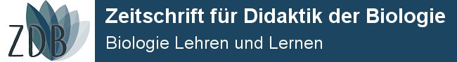 Zeitschrift für Didaktik der Biologie (ZDB) - Biologie Lehren und Lernen